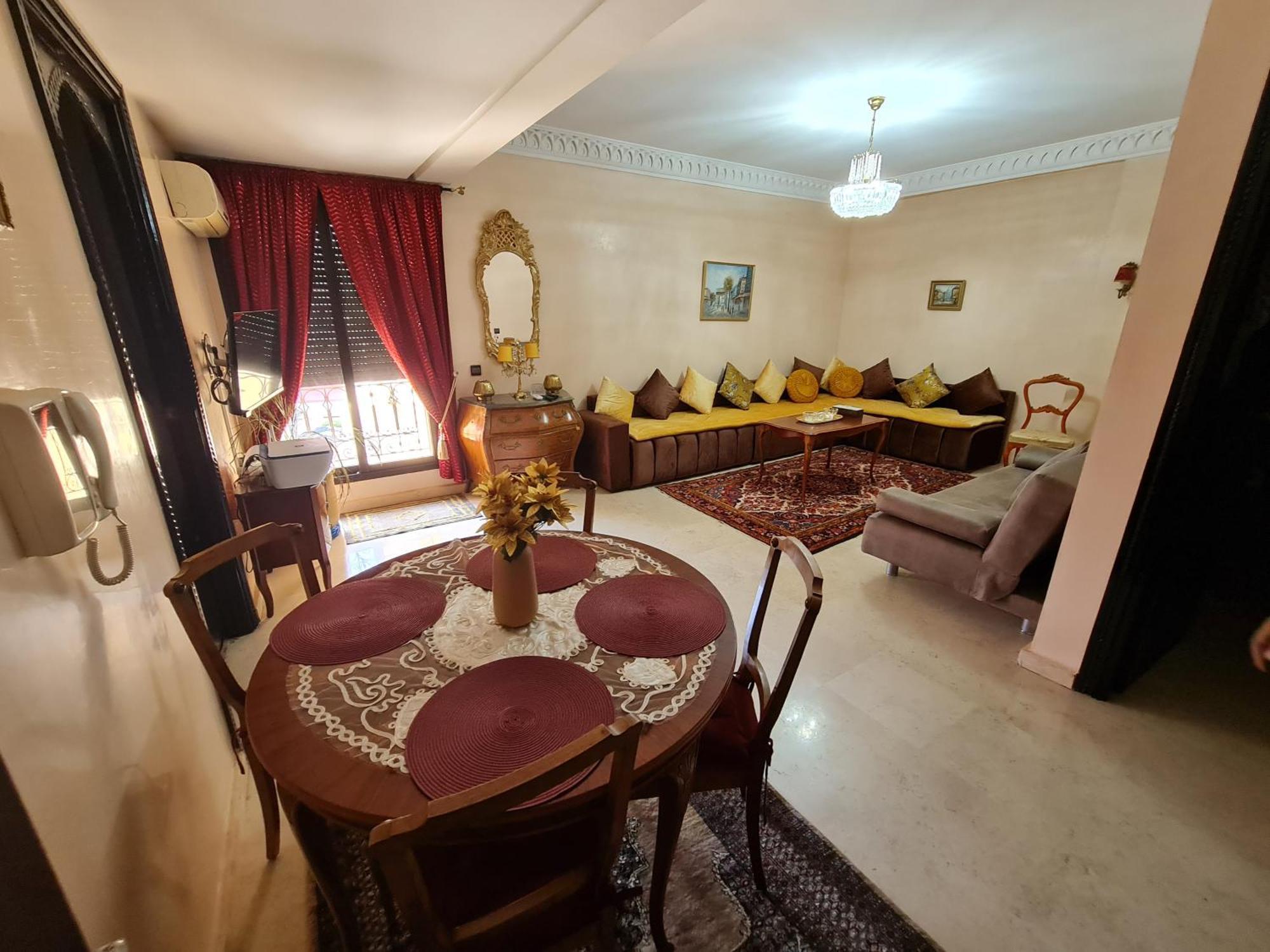 Luxury Apartment 2 In The Heart Of Gueliz, Wifi, Pool مراكش المظهر الخارجي الصورة